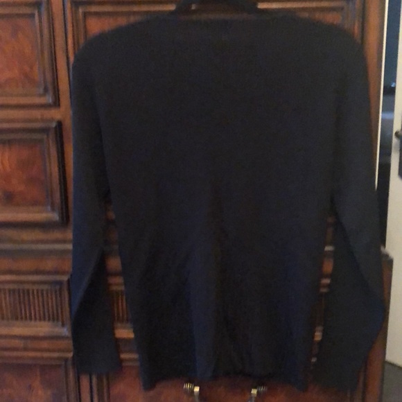 Dex black summer weight sweater. - Picture 2 of 4